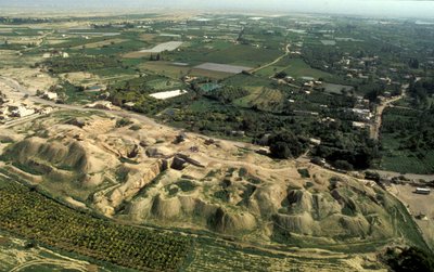 Site of the Neolithic City of Tel el-Sultan by Unbekannt Unbekannt